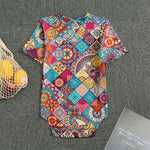 Ethnic Bohemian Mandala Pattern Print Men's Bodysuit