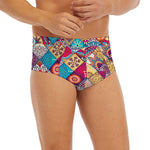 Ethnic Bohemian Mandala Pattern Print Men's Briefs