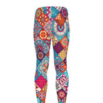 Ethnic Bohemian Mandala Pattern Print Men's leggings