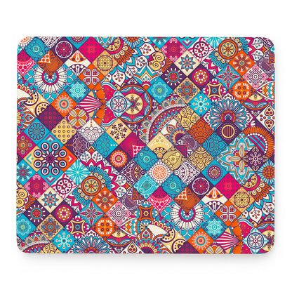 Ethnic Bohemian Mandala Pattern Print Mouse Pad