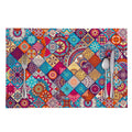Ethnic Bohemian Mandala Pattern Print Placemat