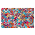 Ethnic Bohemian Mandala Pattern Print Polyester Doormat