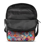 Ethnic Bohemian Mandala Pattern Print Rectangular Crossbody Bag