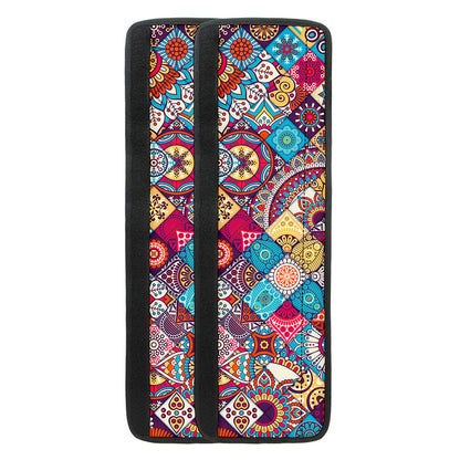 Ethnic Bohemian Mandala Pattern Print Refrigerator Handle Covers
