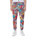 Ethnic Bohemian Mandala Pattern Print Joggers