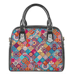 Ethnic Bohemian Mandala Pattern Print Shoulder Handbag