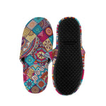 Ethnic Bohemian Mandala Pattern Print Slippers