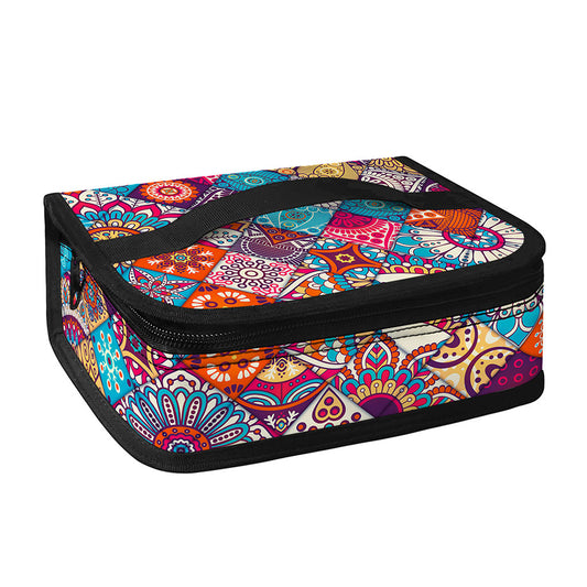 Ethnic Bohemian Mandala Pattern Print Small Lunch Bag