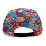 Ethnic Bohemian Mandala Pattern Print Snapback Cap
