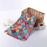 Ethnic Bohemian Mandala Pattern Print Towel