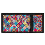 Ethnic Bohemian Mandala Pattern Print Trifold Wallet
