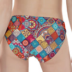 Ethnic Bohemian Mandala Pattern Print Women's Panties