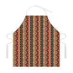 Ethnic Boho Tribal Pattern Print Adjustable Apron