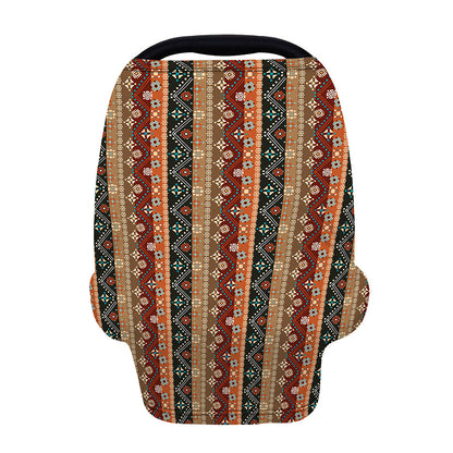 Ethnic Boho Tribal Pattern Print Baby Seat Cover