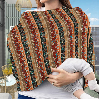 Ethnic Boho Tribal Pattern Print Baby Seat Cover
