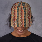 Ethnic Boho Tribal Pattern Print Baseball Cap