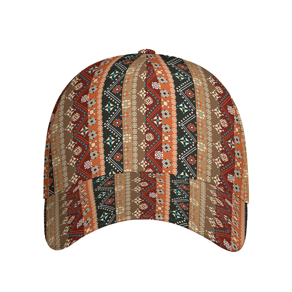 Ethnic Boho Tribal Pattern Print Baseball Cap
