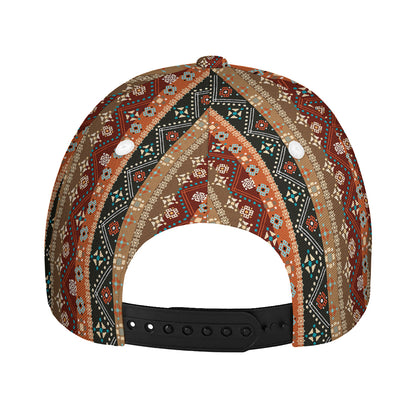 Ethnic Boho Tribal Pattern Print Baseball Cap