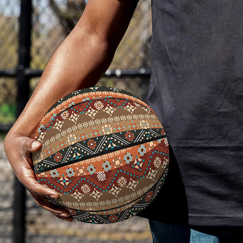 Ethnic Boho Tribal Pattern Print Basketball