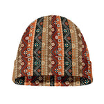 Ethnic Boho Tribal Pattern Print Beanie