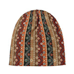 Ethnic Boho Tribal Pattern Print Beanie