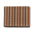 Ethnic Boho Tribal Pattern Print Bifold Wallet