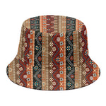 Ethnic Boho Tribal Pattern Print Bucket Hat