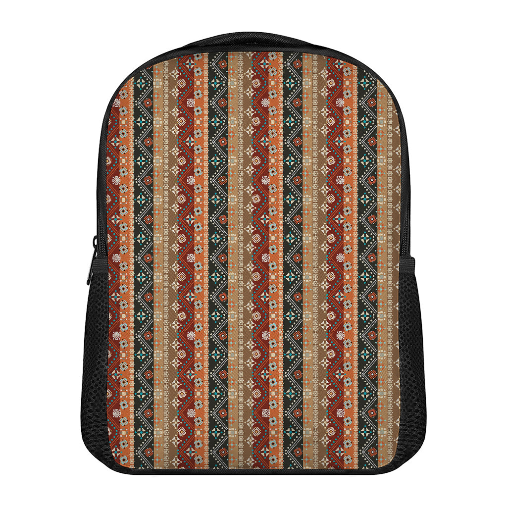 Ethnic Boho Tribal Pattern Print Casual Backpack