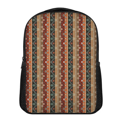 Ethnic Boho Tribal Pattern Print Casual Backpack