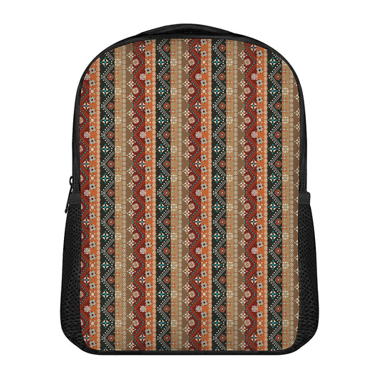 Ethnic Boho Tribal Pattern Print Casual Backpack