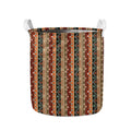 Ethnic Boho Tribal Pattern Print Collapsible Laundry Basket