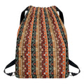 Ethnic Boho Tribal Pattern Print Drawstring Backpack