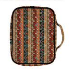 Ethnic Boho Tribal Pattern Print Front Pocket Bible Bag