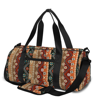 Ethnic Boho Tribal Pattern Print Gym Bag