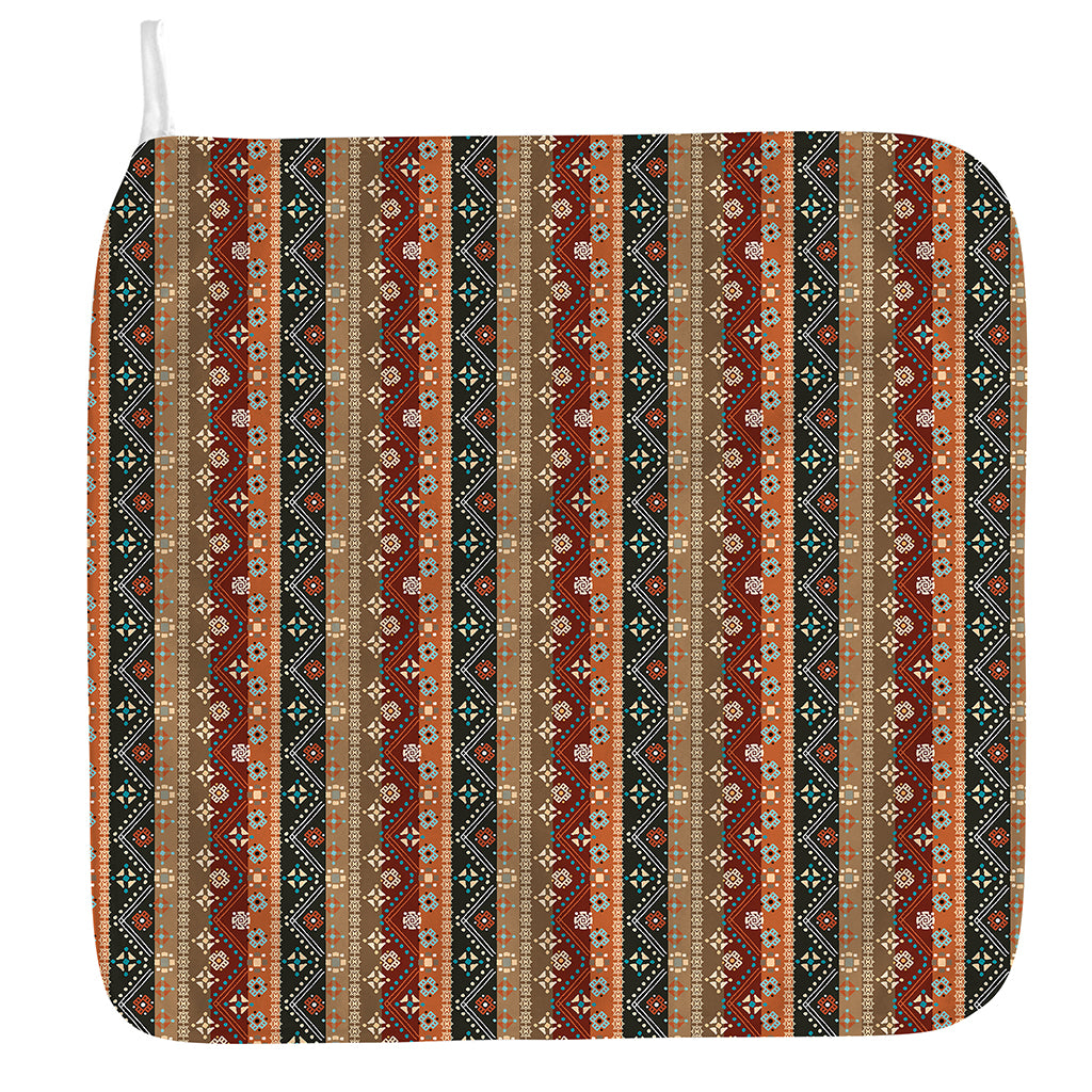 Ethnic Boho Tribal Pattern Print Hand Towel