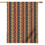 Ethnic Boho Tribal Pattern Print House Flag
