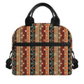 Ethnic Boho Tribal Pattern Print Insulated Lunch Bag