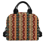 Ethnic Boho Tribal Pattern Print Insulated Lunch Bag