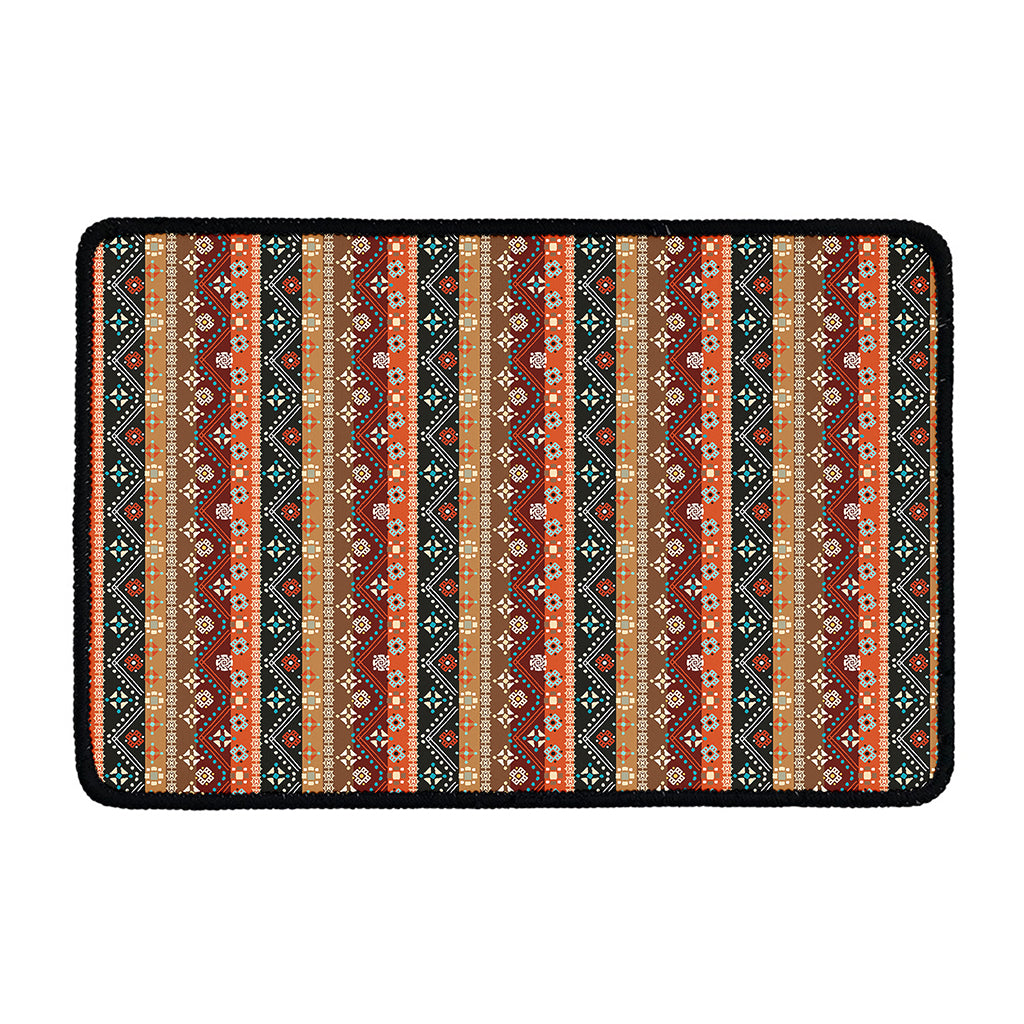 Ethnic Boho Tribal Pattern Print Kitchen Mat
