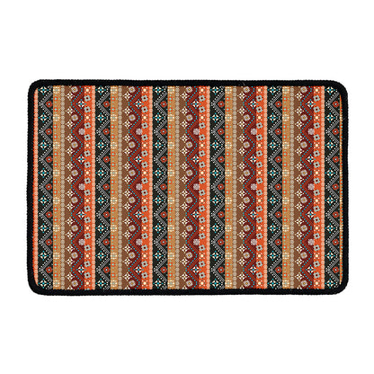 Ethnic Boho Tribal Pattern Print Kitchen Mat