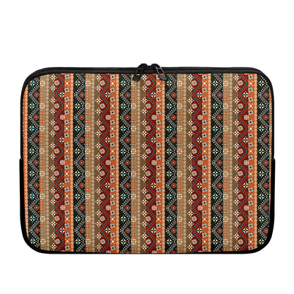 Ethnic Boho Tribal Pattern Print Laptop Sleeve
