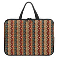 Ethnic Boho Tribal Pattern Print Laptop Sleeve With Handle