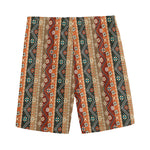 Ethnic Boho Tribal Pattern Print Men's Sports Shorts