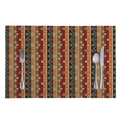 Ethnic Boho Tribal Pattern Print Placemat