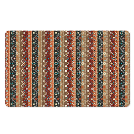 Ethnic Boho Tribal Pattern Print Polyester Doormat