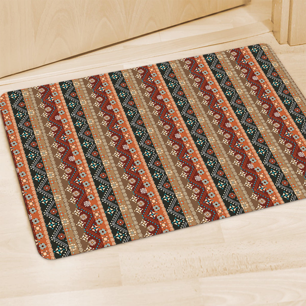 Ethnic Boho Tribal Pattern Print Polyester Doormat