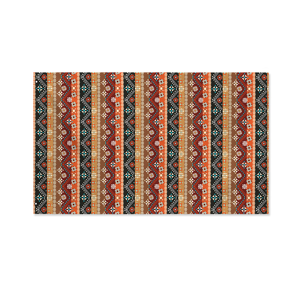 Ethnic Boho Tribal Pattern Print Polyester Flag