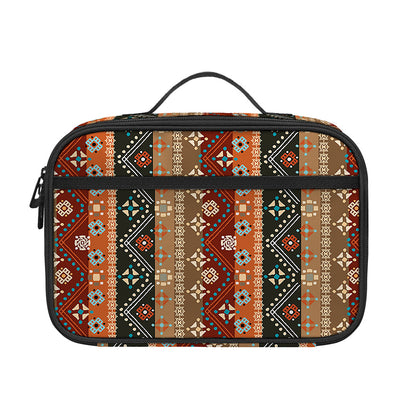 Ethnic Boho Tribal Pattern Print Portable Lunch Bag