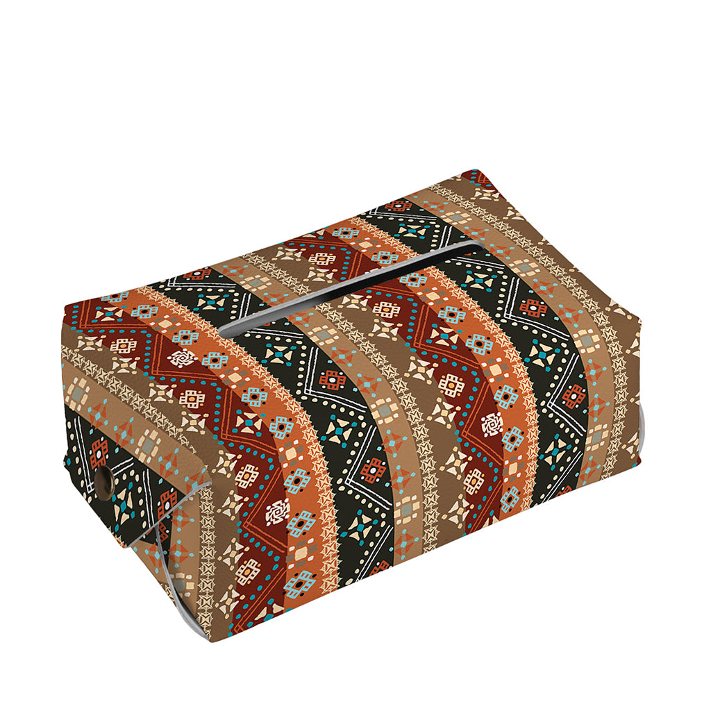 Ethnic Boho Tribal Pattern Print Rectangle Tissue Box Cover