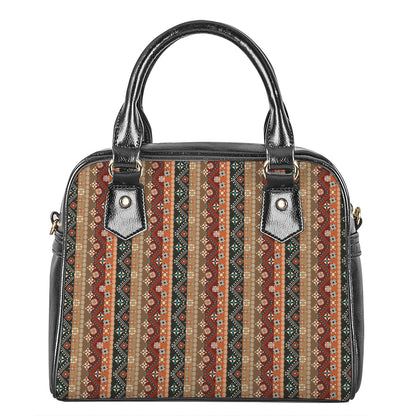Ethnic Boho Tribal Pattern Print Shoulder Handbag